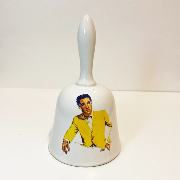Vintage Rare Elvis Presley Collectible Ceramic Bell - Picture 1 of 3